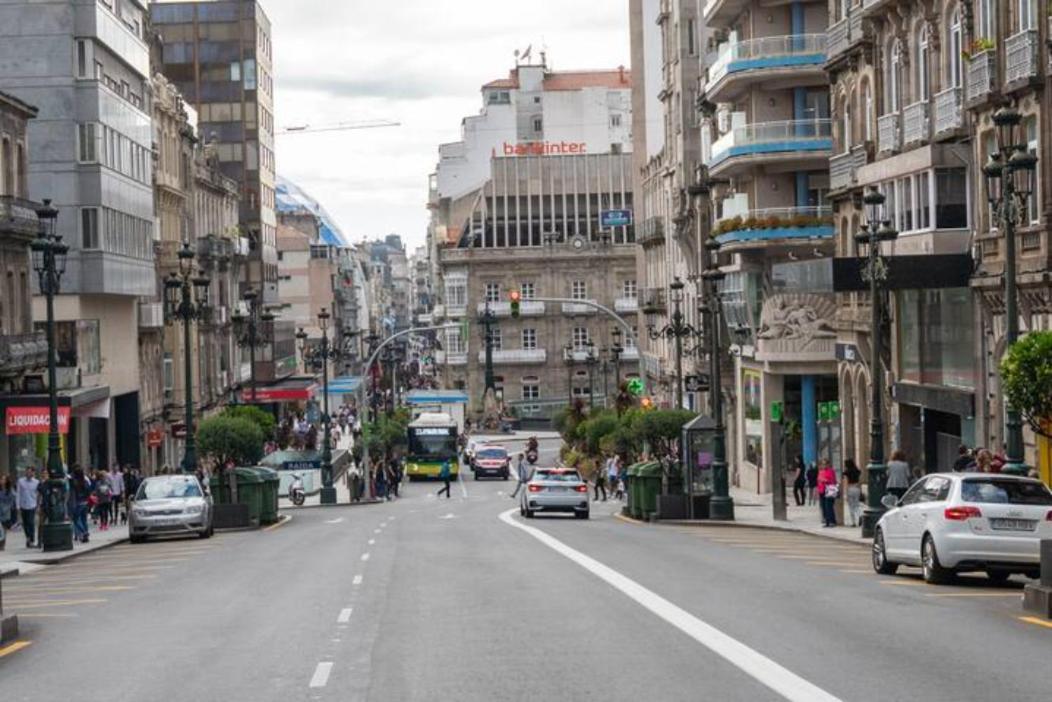 Urzaiz Centro Vigo Leilighet Eksteriør bilde